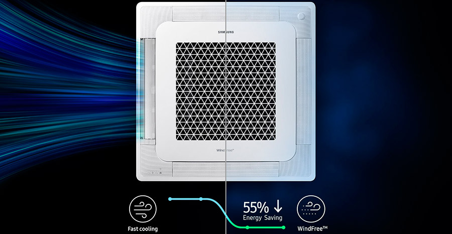 Экономия электроэнергии с технологией WindFree™ 