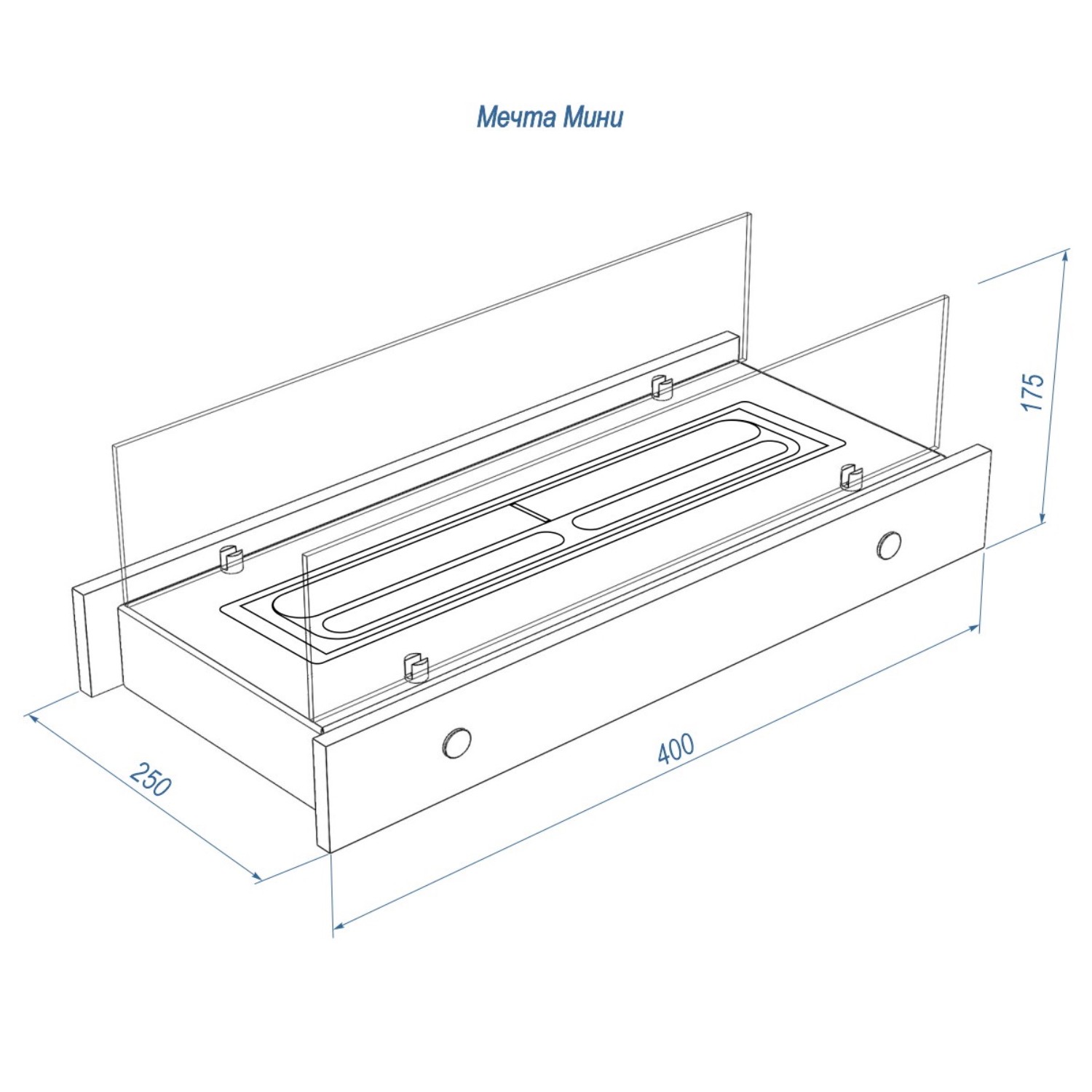 Биокамин Firelight BFP/T-4025 Wood — изображение 5