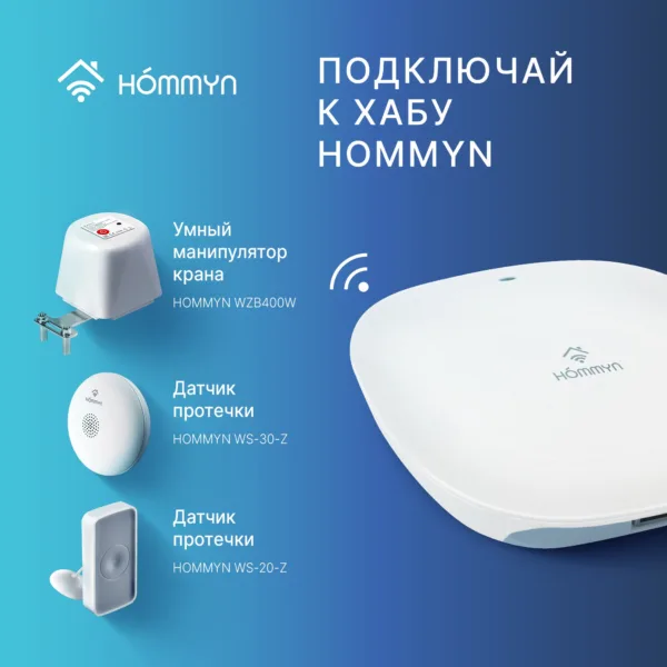 Блок управления (шлюз) HOMMYN Hub HH-01 — изображение 7