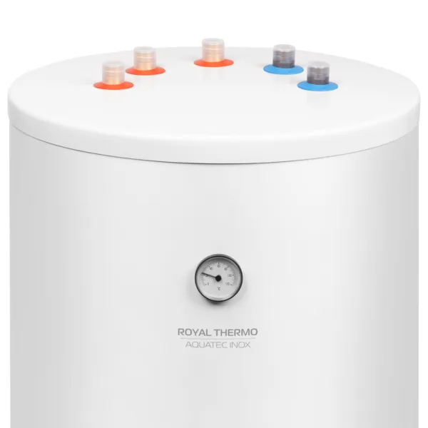 Бойлер косвенного нагрева Royal Thermo AQUATEC INOX RTWX-T 150 напольный верхнее подключение — изображение 4