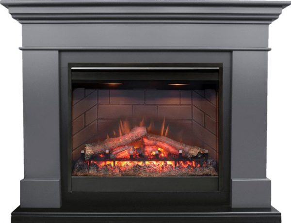 Деревянные каминокомплекты Dimplex Каминокомплект California Graphite Gray - Серый графит с очагом Symphony 26'' DF2608-INT