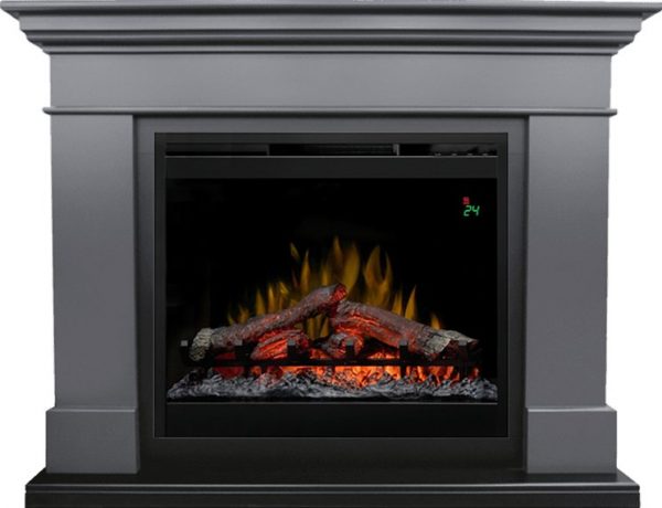 Деревянные каминокомплекты Dimplex Каминокомплект California Graphite Gray - Серый графит с очагом Symphony 26'' DF2624L-INT