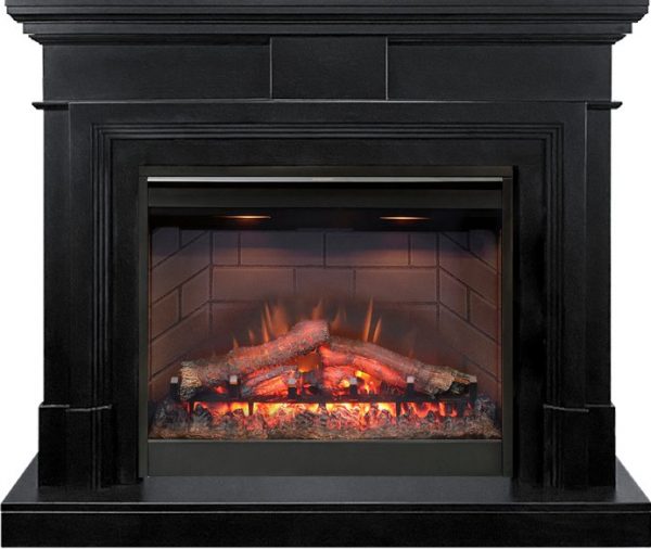 Деревянные каминокомплекты Dimplex Каминокомплект Coventry - Черный с очагом Symphony 26'' DF2608-INT