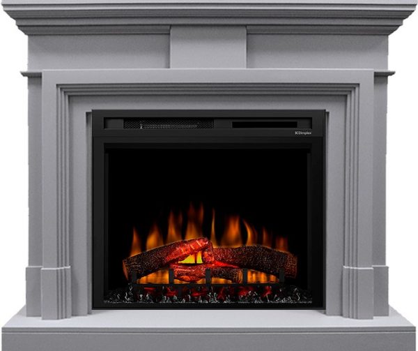 Деревянные каминокомплекты Dimplex Каминокомплект Coventry Gray - Серый с очагом XHD28L-INT
