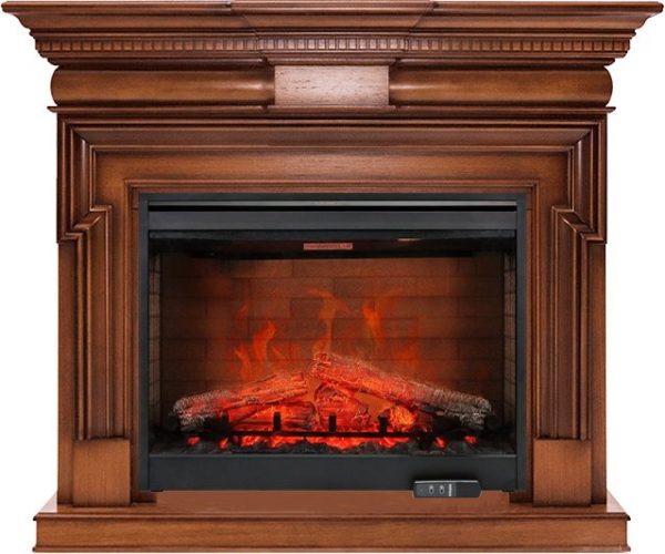 Деревянные каминокомплекты Dimplex Каминокомплект Torino - Орех с очагом Symphony 30'' DF3020-EU