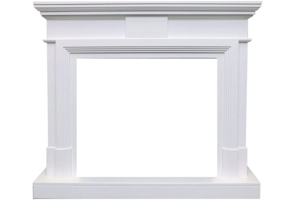 Деревянные каминокомплекты Dimplex Каминокомплект Coventry - Белый с очагом Symphony 26'' DF2624L-INT — изображение 2