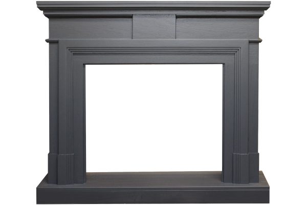 Деревянные каминокомплекты Dimplex Каминокомплект Coventry Graphite Grey - Серый графит с очагом Symphony 26'' DF2624L-INT — изображение 2