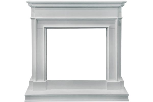 Деревянные каминокомплекты Dimplex Каминокомплект Newport - Белый с очагом Symphony 26'' DF2624L-INT — изображение 2