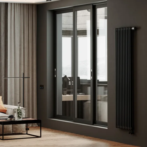 Дизайн-радиатор Royal Thermo Insignia VC2180 - 14 секц. RAL9005m — изображение 5