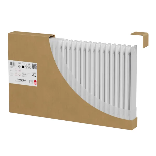 Дизайн-радиатор Royal Thermo Insignia VC3030 - 42 секц. RAL9016 — изображение 4