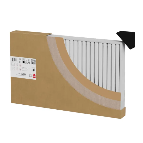 Дизайн-радиатор Royal Thermo Shift Q30 VC2030 - 32 секц. RAL9016 — изображение 6