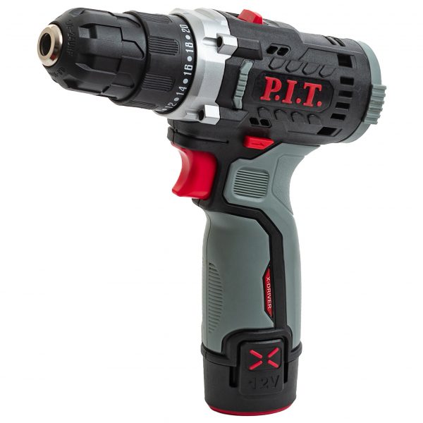 Дрель PIT аккумуляторная PBM12K-10A/1 X-DRIVER (12В