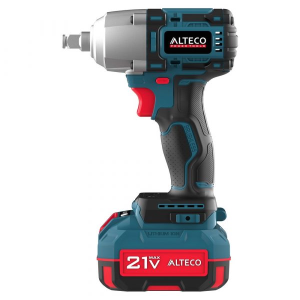 Гайковерт ALTECO бесщёточный аккумуляторный ударный CIW 21-500 BL, арт 71516 — изображение 6