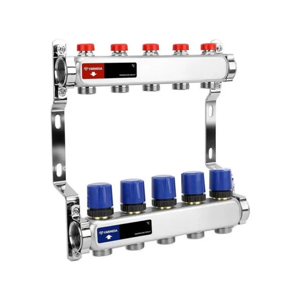 Группа коллекторная для отопления VARMEGA VM15505 ВР 1quot;