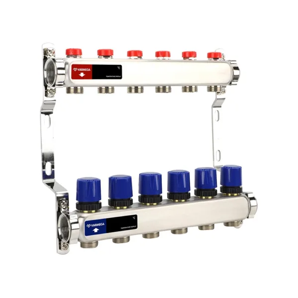 Группа коллекторная для отопления VARMEGA VM15506 ВР 1quot;