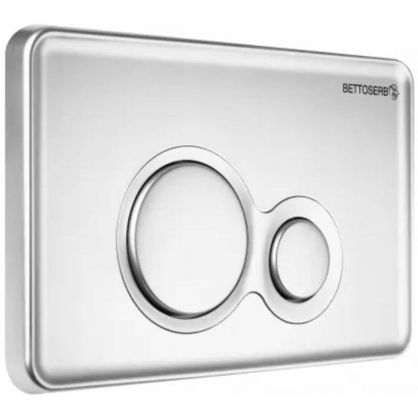 Инсталляция для унитаза BETTOSERB sava free standing, клавиша смыва twin хром матовый — изображение 5