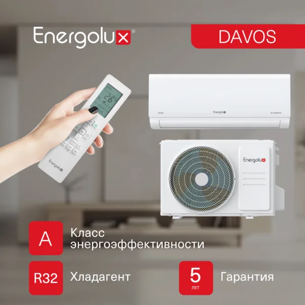 Инверторная сплит-система Energolux DAVOS SAS09R1-AI / SAU09R1-AI — изображение 5