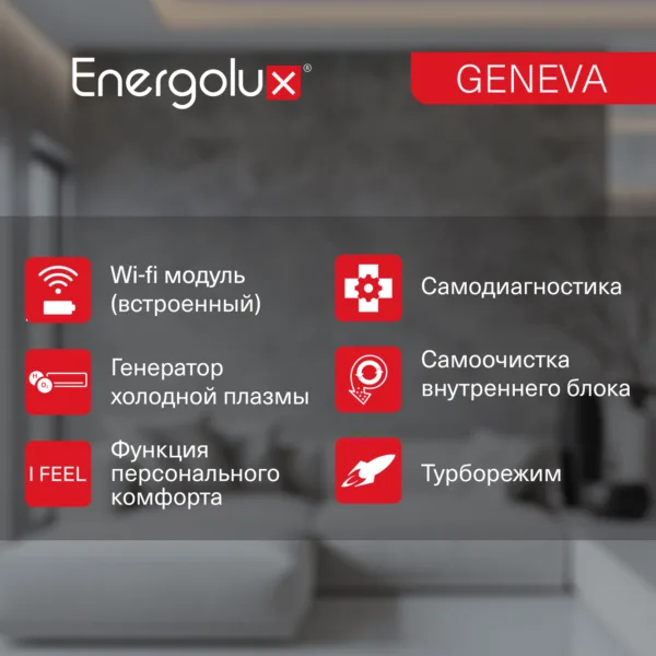 Инверторная сплит-система Energolux GENEVA SAS07G4-AI/SAU07G4-AI — изображение 7