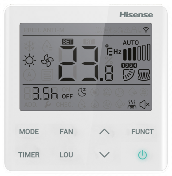 Инверторная сплит-система канального типа серии HEAVY EU DC INVERTER R32 Wi-Fi AUD-48UX4REH8/AUW-48U6RN8 WI-FI (комплект) — изображение 5