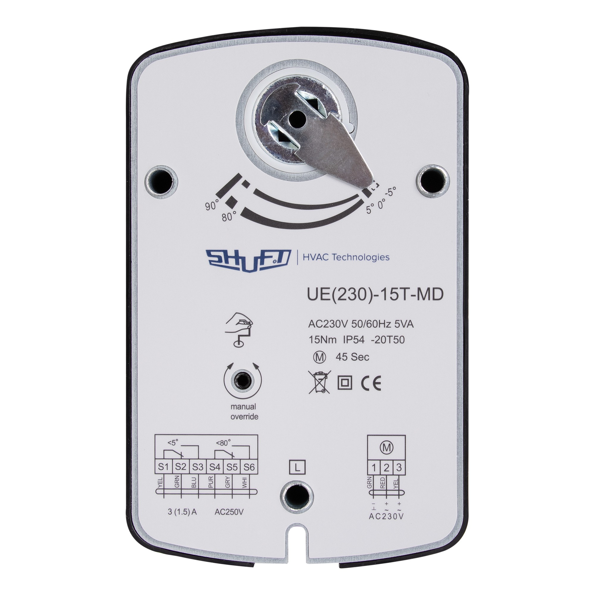 Электропривод реверсивный SHUFT UE(230)-15T-MD — изображение 2