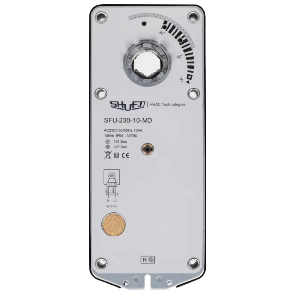 Электропривод с возвратной пружиной SHUFT SFU-230-10-MD — изображение 3