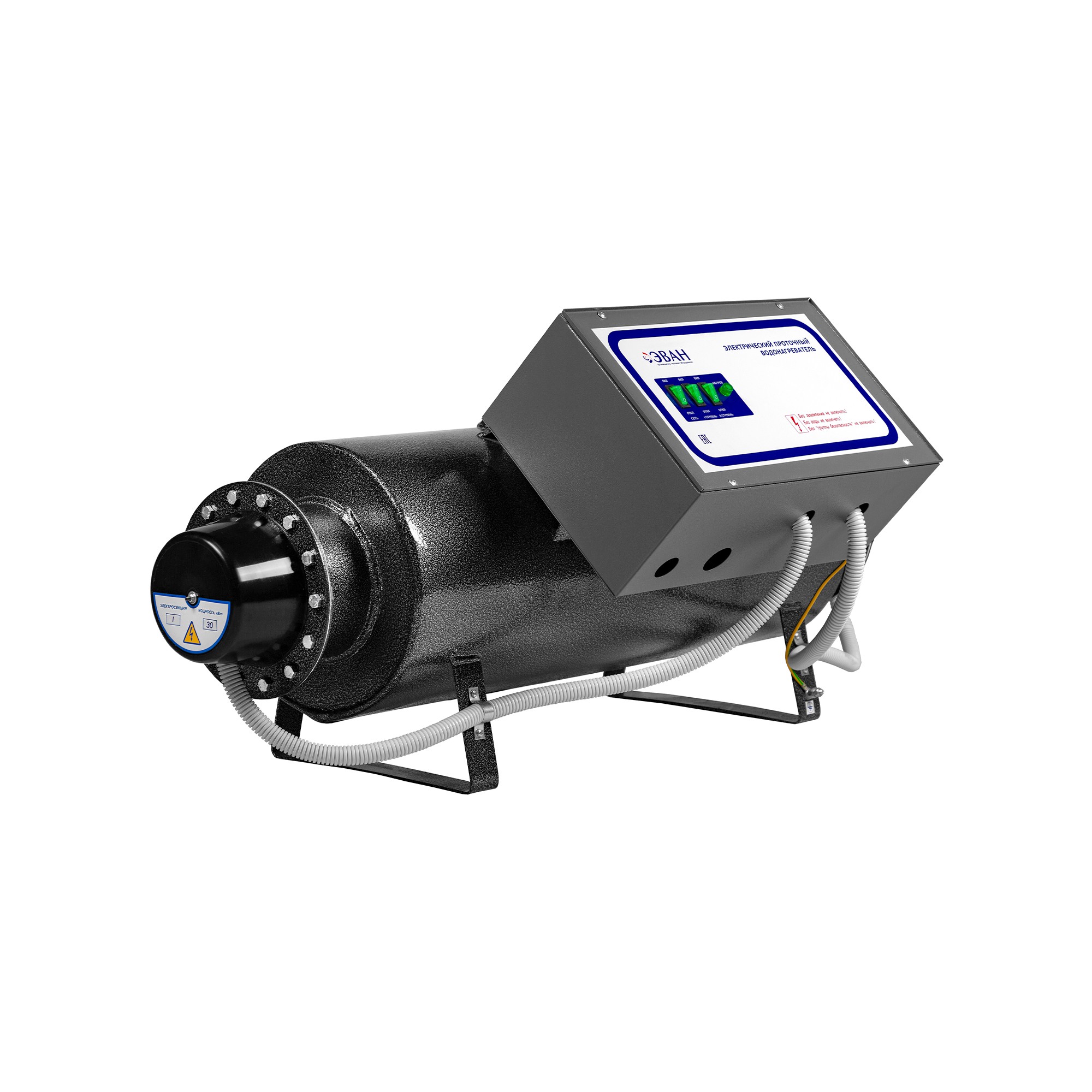 Электроводонагреватель проточный ЭВАН ЭПВН - 36(А) 18+18 — изображение 2