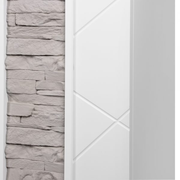 Каминокомплект: Очаг Electrolux EFP/P-2520LS N, портал Miami 25 белый, серый — изображение 6