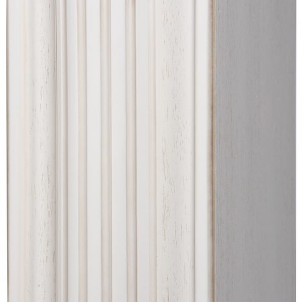 Каминокомплект: Очаг Electrolux EFP/P-4220LS, портал Olympia 42/40/36, сл. кость с зол. патиной — изображение 6