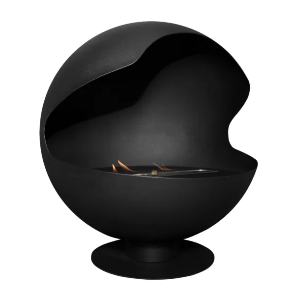 Каминокомплект:Биокамин Firelight BFP/F-55 Sphere+Набор керамических камней М