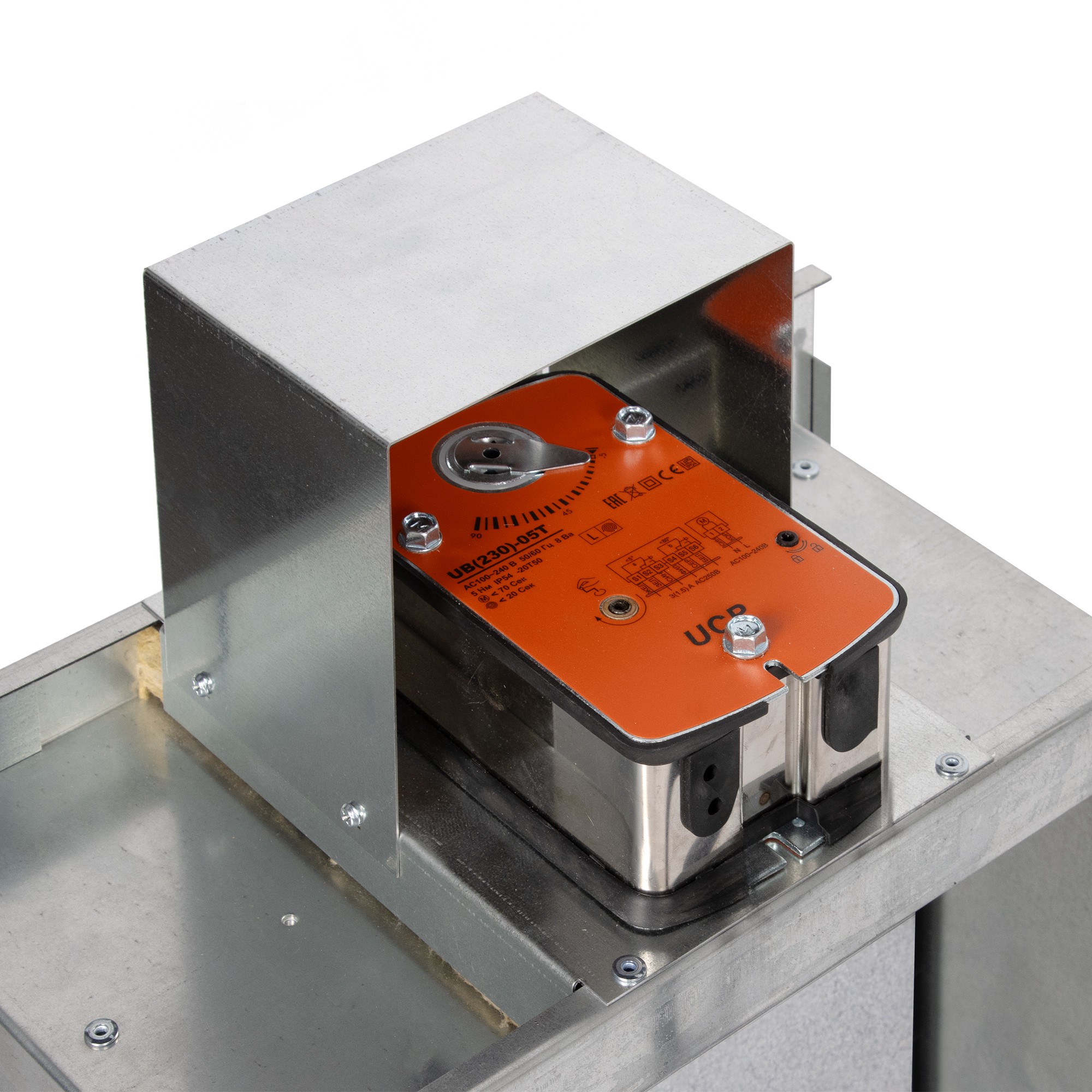 Клапан противопожарный SHUFT SHFDO-60-O-1250_450-MB230-0-0-0-0 — изображение 3