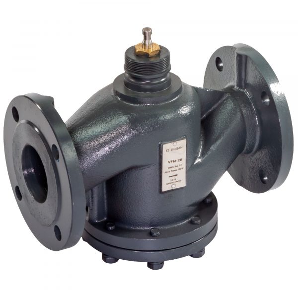 Клапан регулирующий РИДАН VFM-2R PN16 DN65 Kvs55 Tmax150
