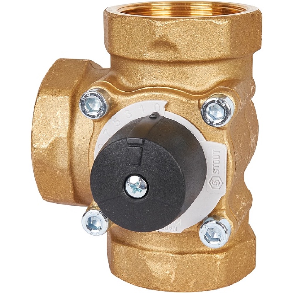 Клапан STOUT 3-х ходовой смесительный 2quot; KVs 40 SVM-0003-015001