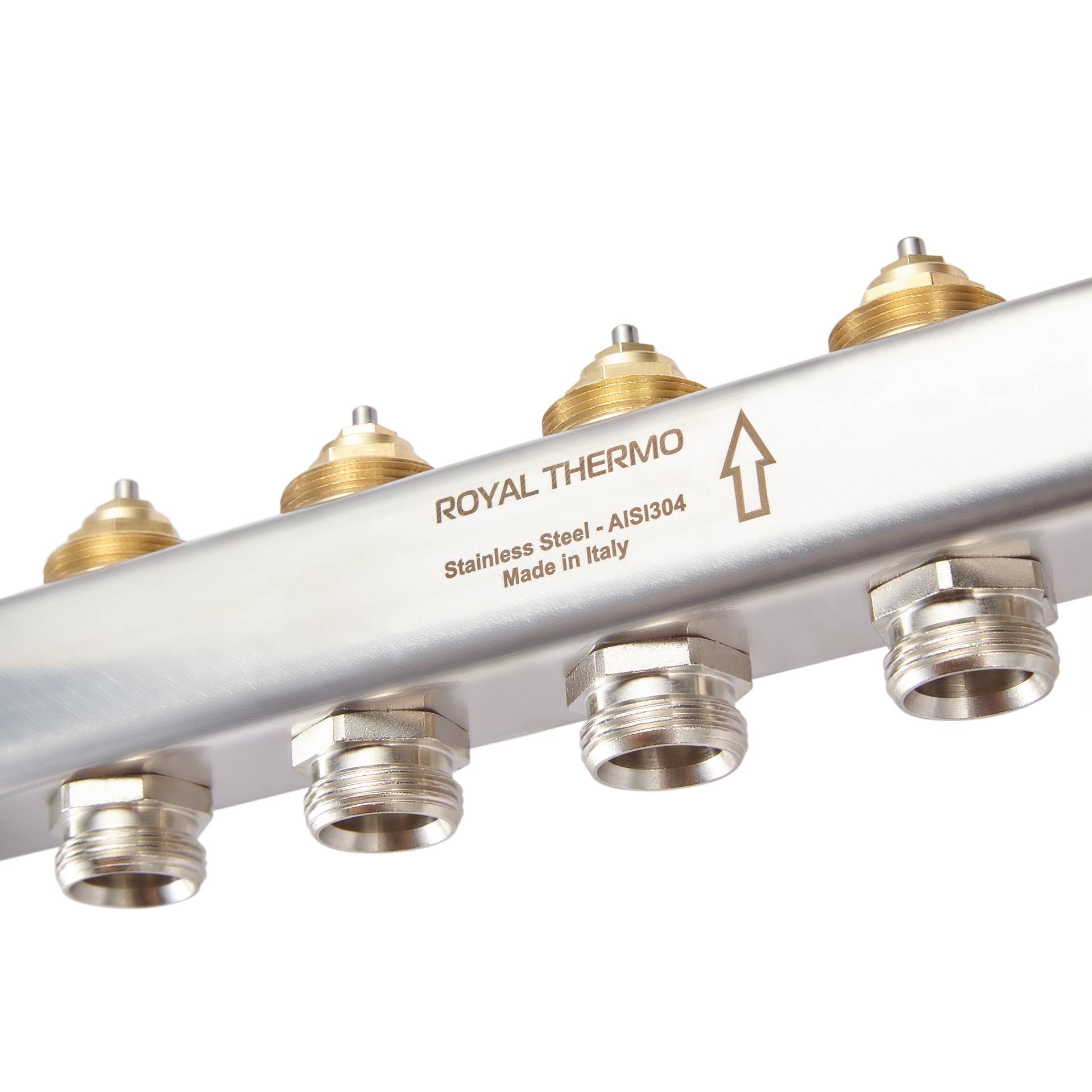 Коллектор нерж. в сборе универсальный 1quot; ВР-3/4quot; НР, 11 выходов — изображение 4