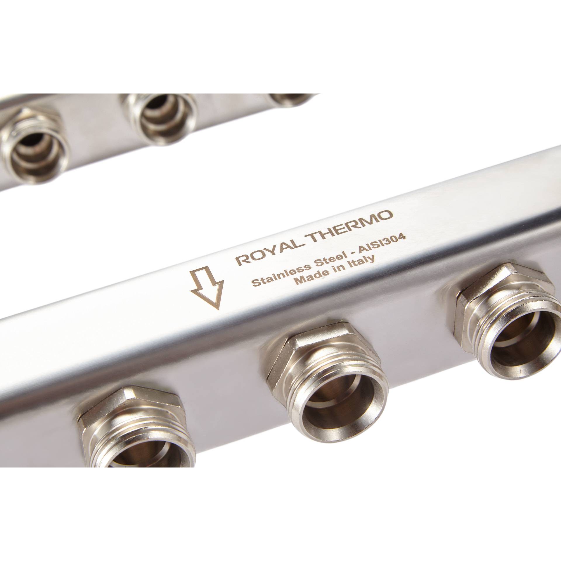 Коллектор нерж. в сборе универсальный 1quot; ВР-3/4quot; НР, 11 выходов — изображение 5