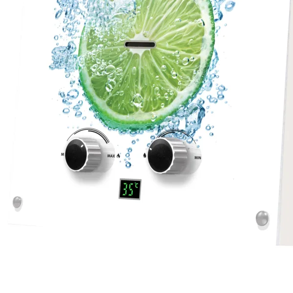 Колонка газовая Ballu GWH 10 Fiery Glass Lime — изображение 6