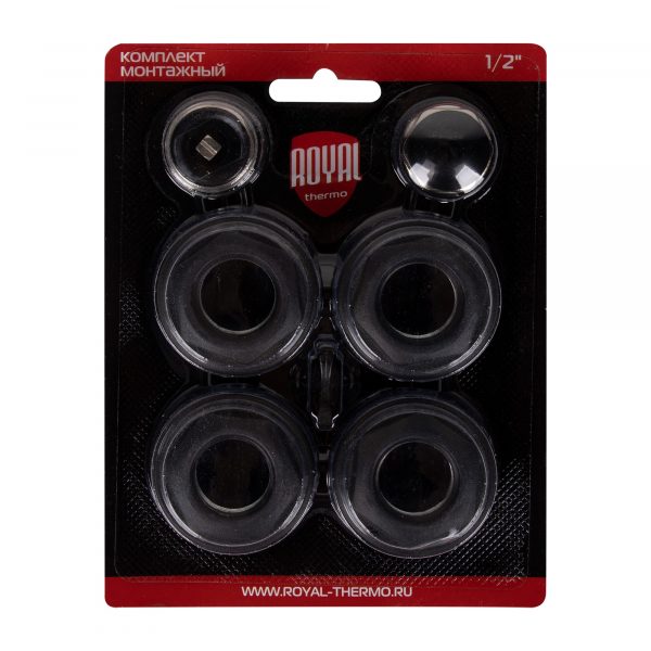 Комплект монтажный Royal Thermo 1”х 1/2quot; черный — изображение 8