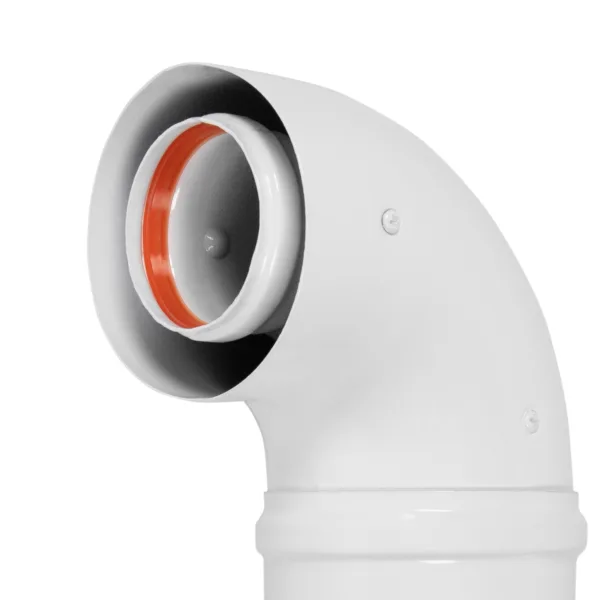 Комплект Royal Thermo: дымоход коаксиальный 60/100 - 900 мм универсальный — изображение 6