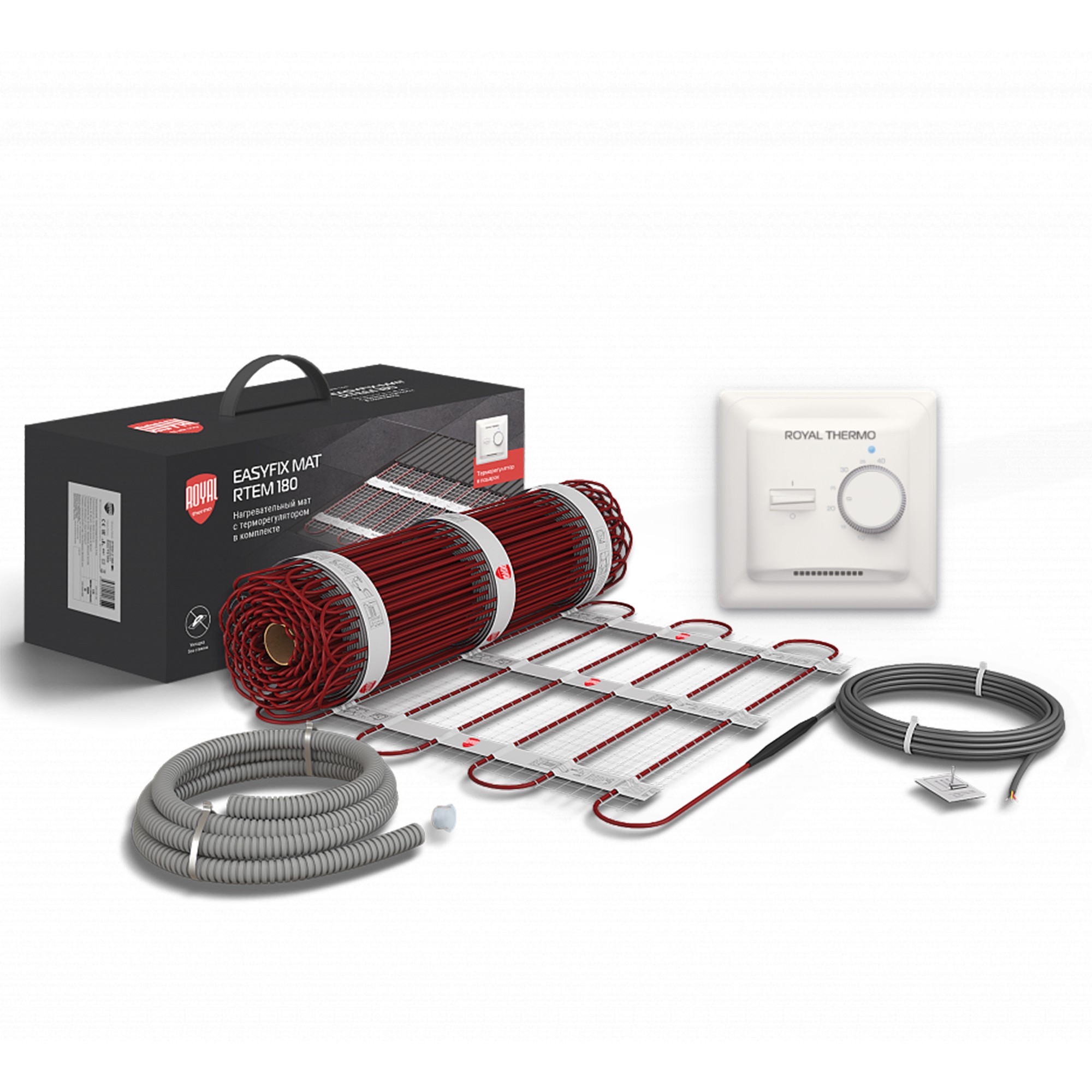 Комплект теплого пола Royal Thermo EasyFix Mat RTEM 2-180-0