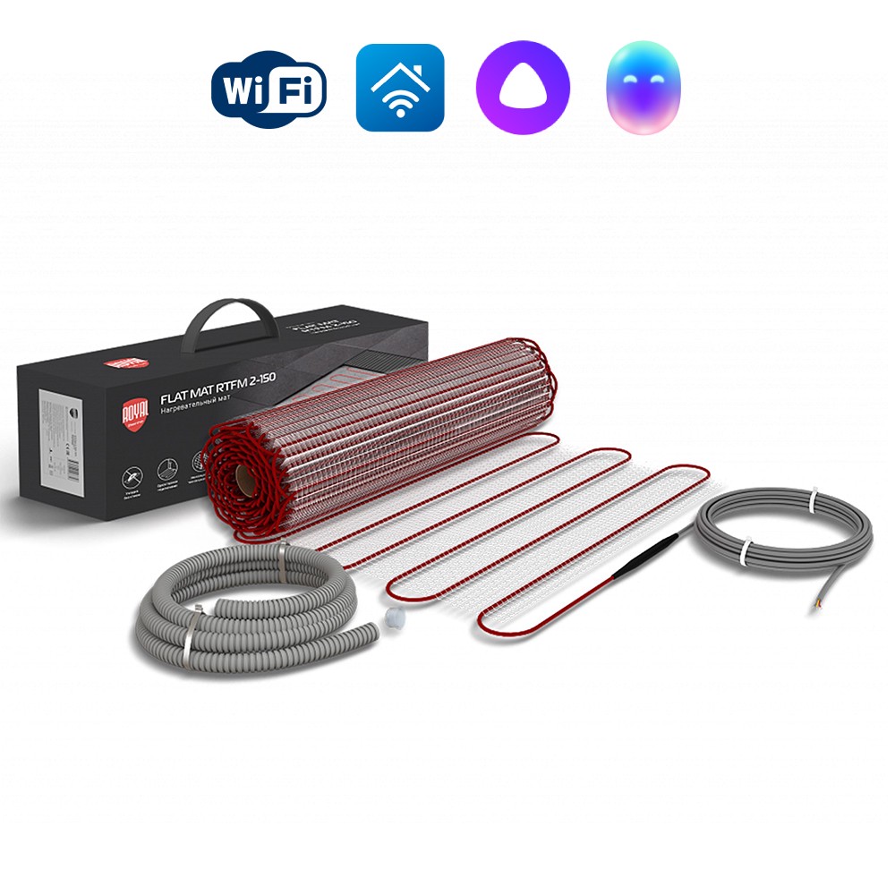 Комплект теплого пола Royal Thermo Flat Mat RTFM 2-150-0
