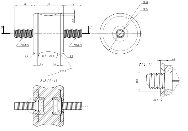 Комплект виброопор для кондиционера RexFaber RF-V120P — изображение 2