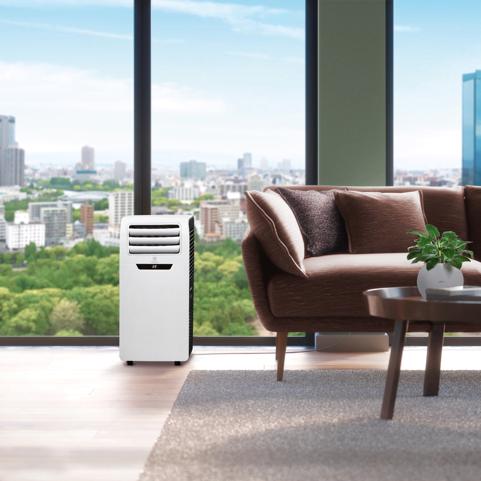 Кондиционер мобильный Electrolux Manhattan EACM-07 FM/N3 — изображение 8