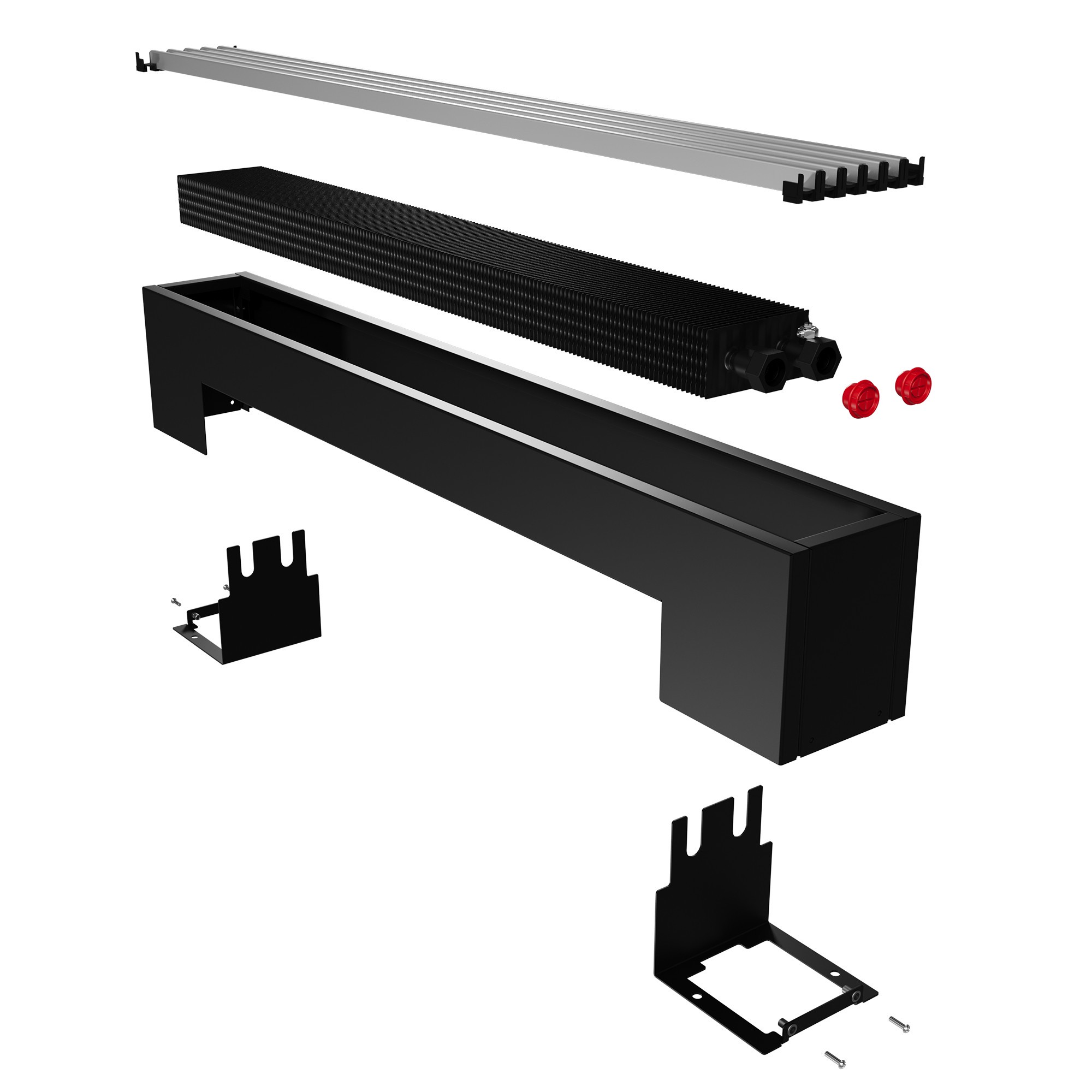Конвектор напольный Royal Thermo STEP-130/180/1100-2-N-BL-LG-BL — изображение 3