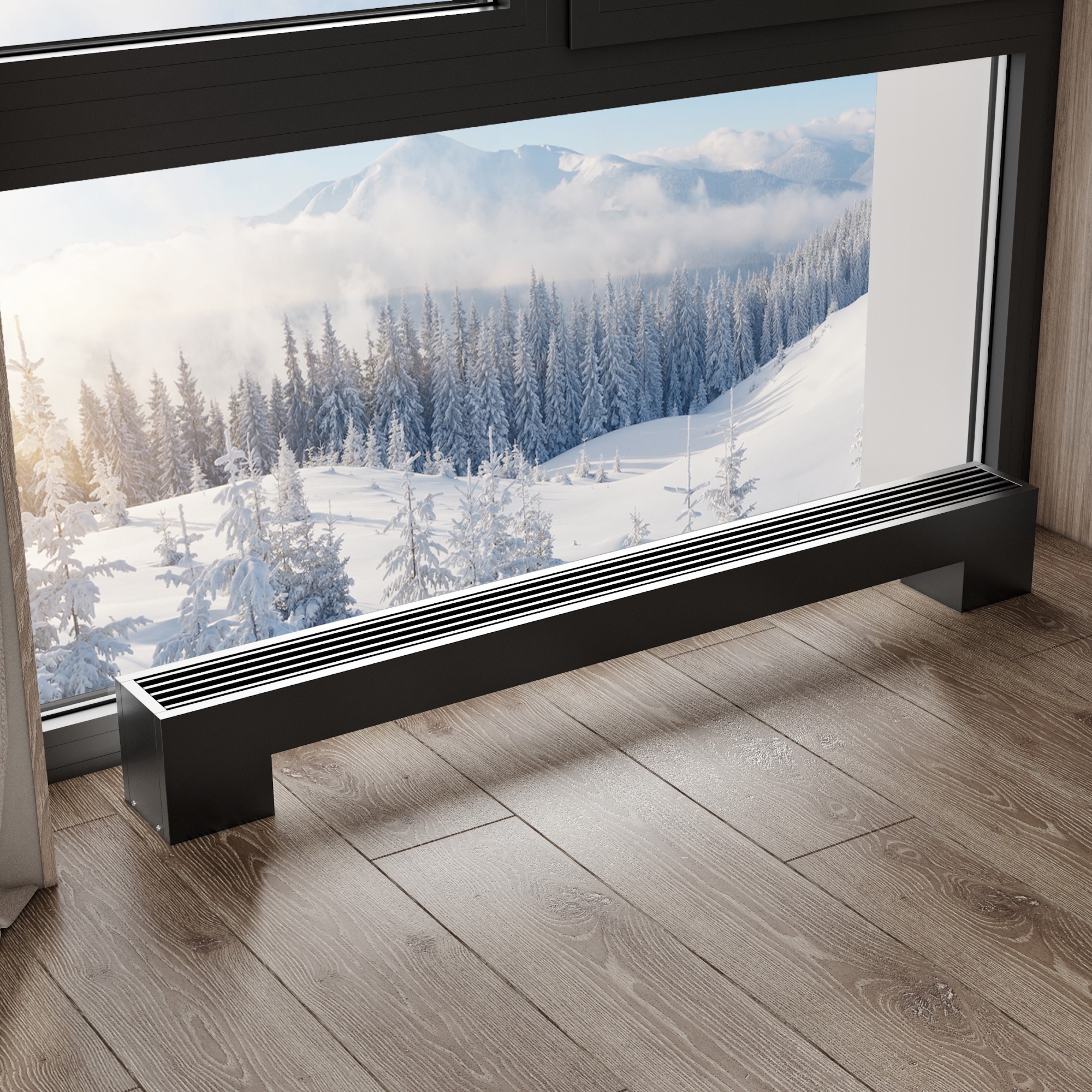 Конвектор напольный Royal Thermo STEP-130/180/1100-2-N-BL-LG-BL — изображение 6