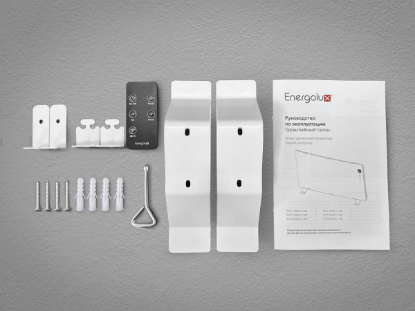 Конвектор со стеклокерамической панелью Energolux Jungfrau ECH-1000E-J1-WG — изображение 11