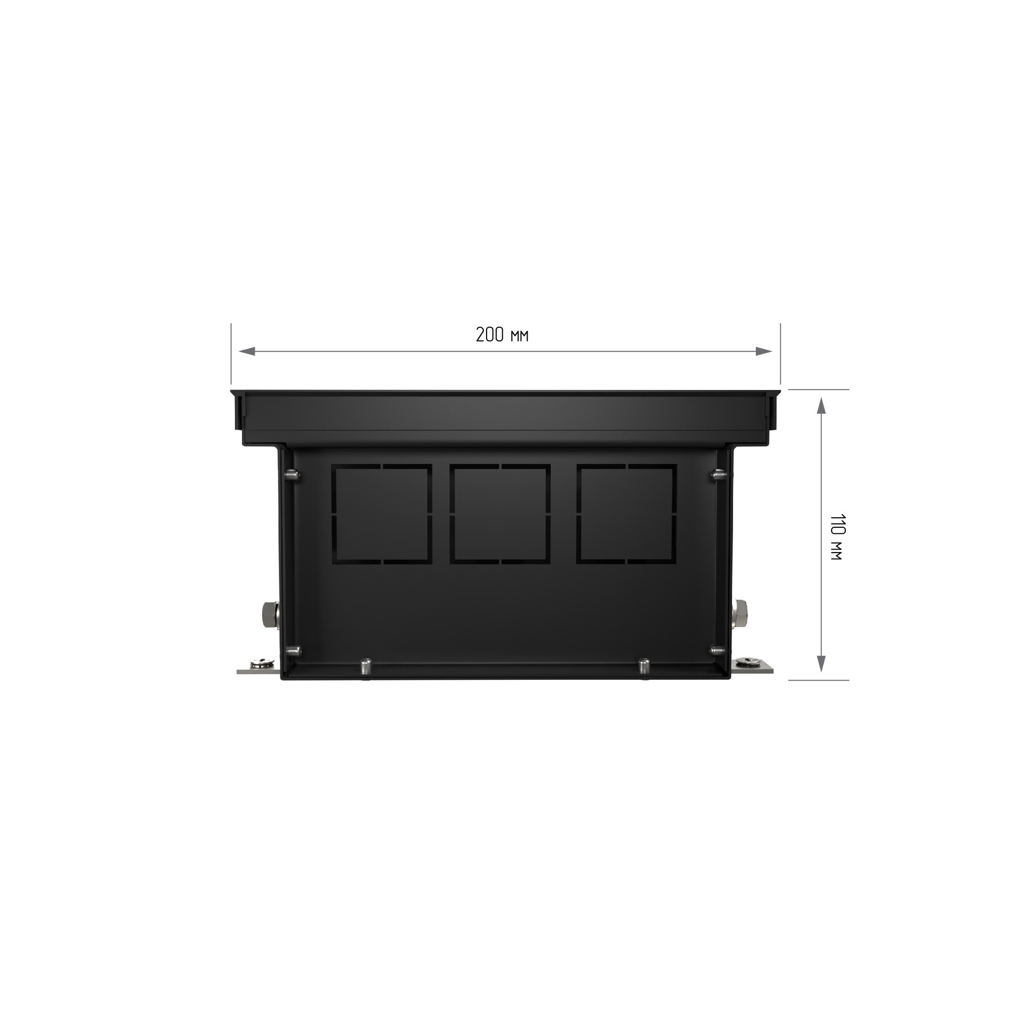 Конвектор внутрипольный Royal Thermo ATRIUM-110/200/3000-DG-U-LB — изображение 3