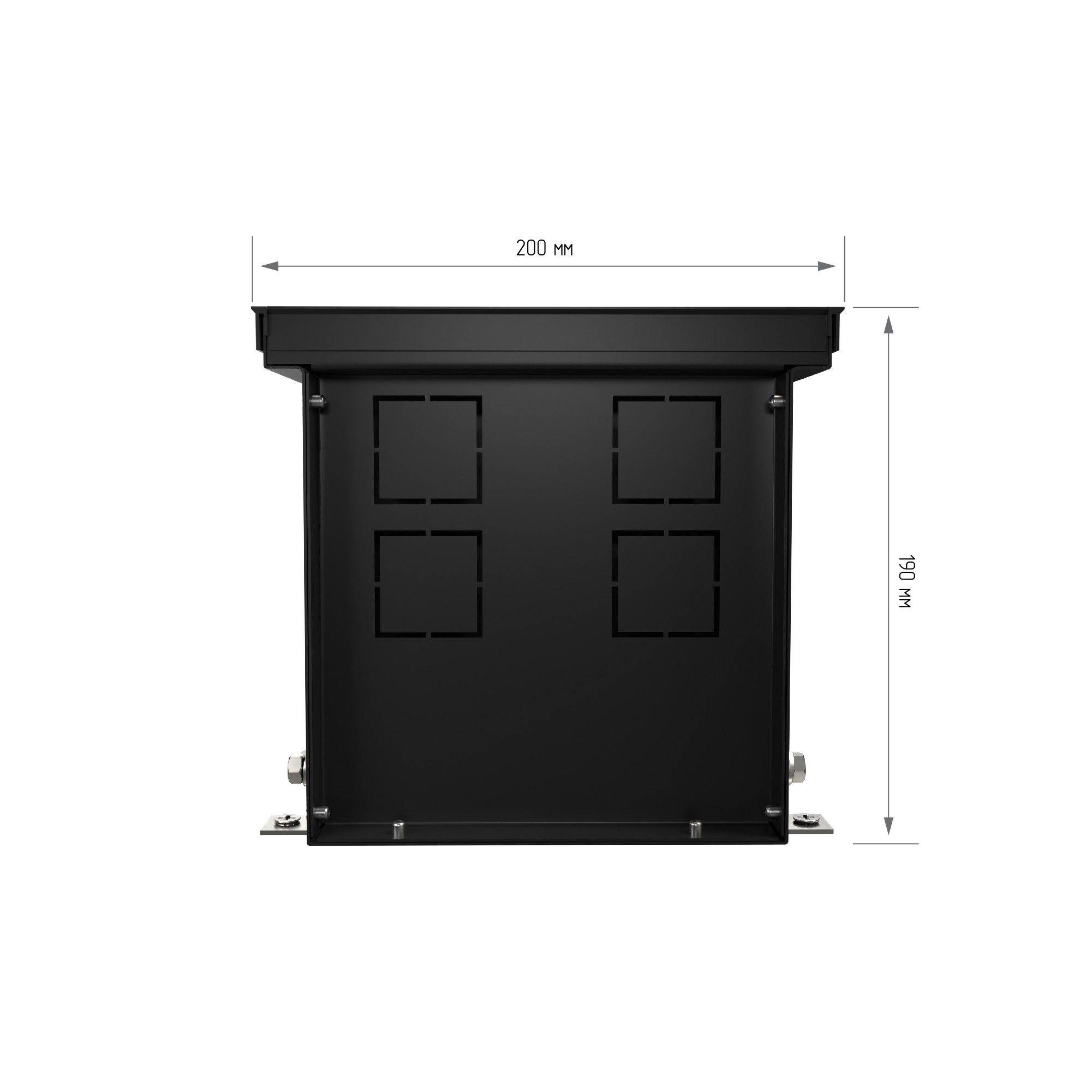 Конвектор внутрипольный Royal Thermo ATRIUM-190/200/3000-DG-U-BL — изображение 3