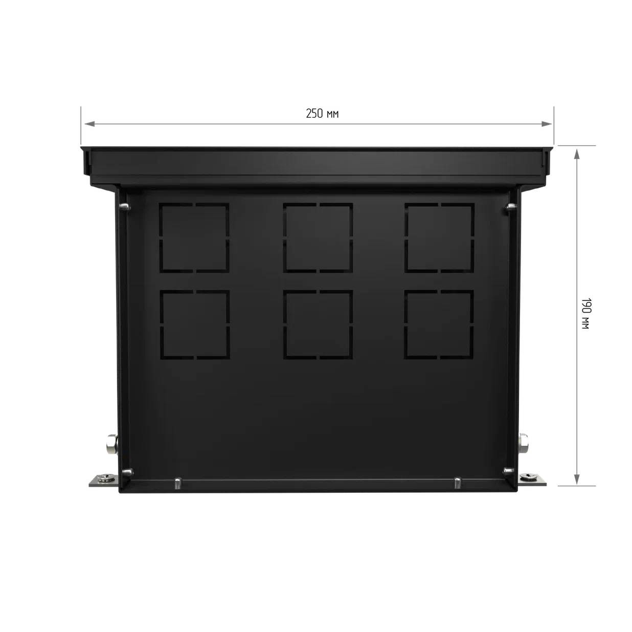 Конвектор внутрипольный Royal Thermo ATRIUM-190/250/2600-DG-U-BL — изображение 3