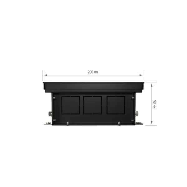 Конвектор внутрипольный Royal Thermo ATRIUM-90/200/1800-DG-U-DB — изображение 3