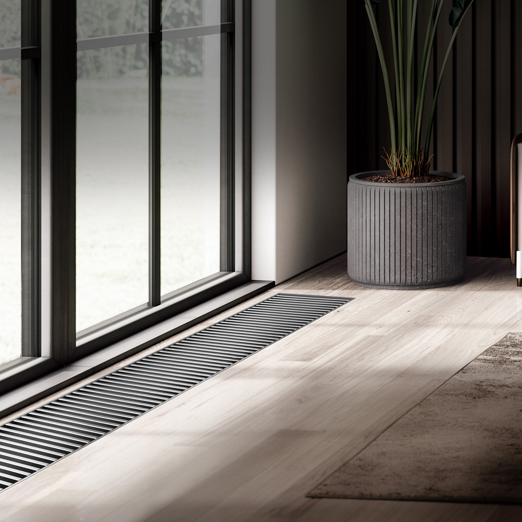 Конвектор внутрипольный Royal Thermo ATRIUM TURBO-110/250/800-DG-U-NA — изображение 6