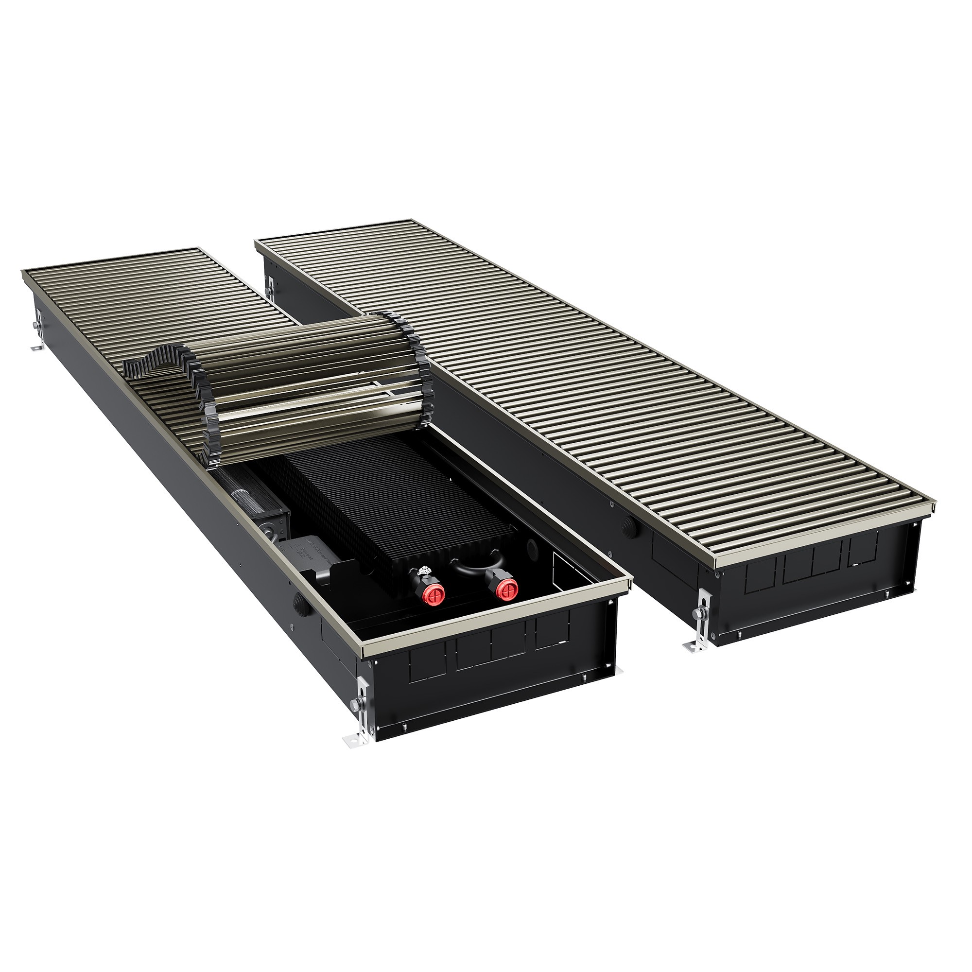 Конвектор внутрипольный Royal Thermo ATRIUM TURBO-110/300/1000-DG-U-LB